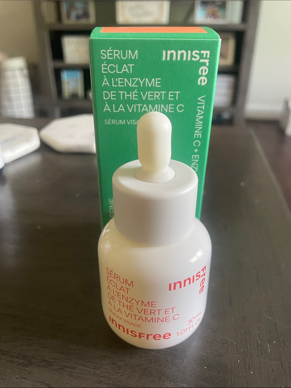 NWT Innisfree Green Tea Enzyme + Vitamin C Radiance Serum — White